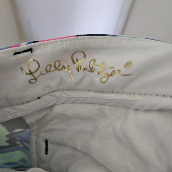Lilly Pulitzer callahan stretch Shorts sz 0 - Picture 4 of 6